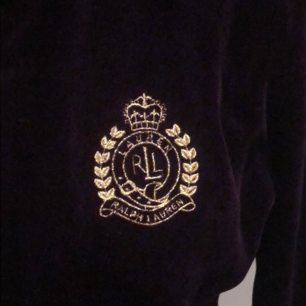👍sold👍👍Ralph Lauren velvet Active tops - Picture 3 of 6
